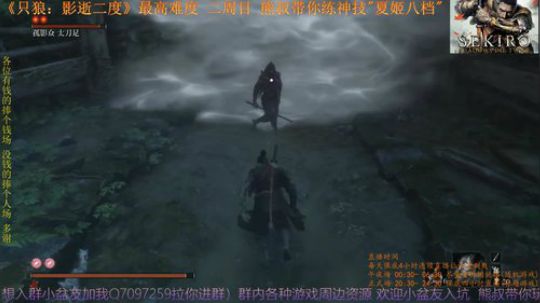 《只狼：影逝二度》二周目(難) BOSS11 太刀足