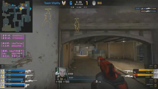 【直播】BIG vs Vitality 2019-03-31 00点场