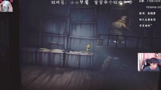 恐怖游戏。。小小梦魇。。。丫儿哟。。