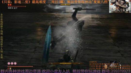 《只狼：影逝二度》二周目(難) BOSS28 忌手