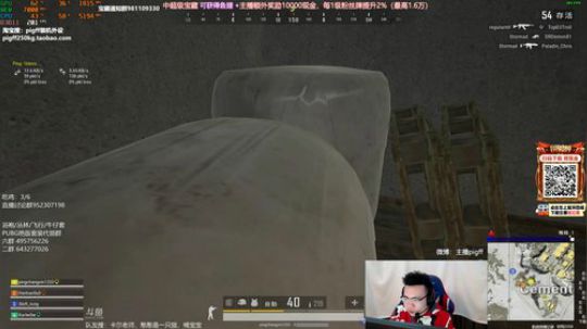 我在斗鱼看pigff直播绝地求生