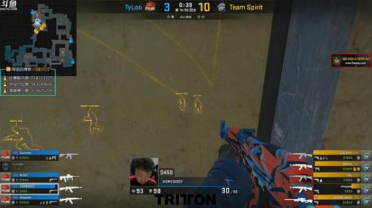 【赖小峰】tyloo vs spirit 2019-04-01 14点场