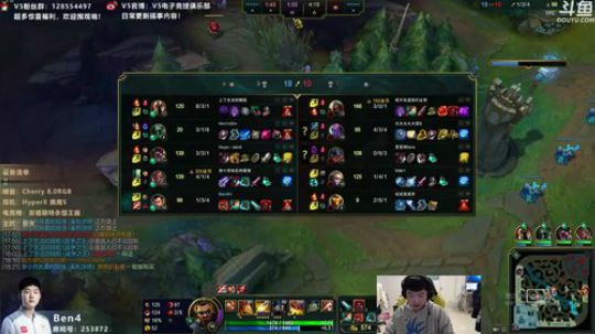 大家好！我是V5战队打野Ben4 2019-03-31 21点场