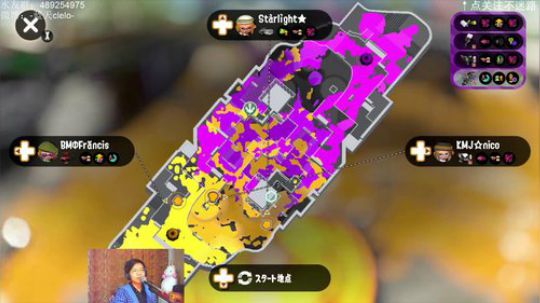 switch-喷射战士2 X段2100分 2019-04-02 21点场