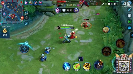 我在斗鱼看林蒙m直播王者荣耀