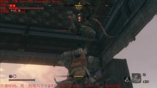 只狼，眼：我不 脑：不行 手：别看我 2019-04-04 16点场