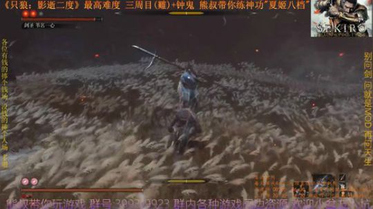 只狼 三周目(難)+钟鬼 BOSS44 (真)完美结局2一心