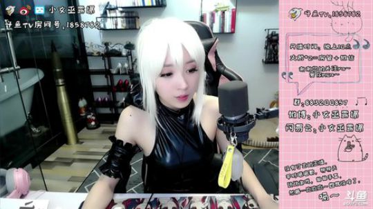 我在斗鱼看小女巫露娜直播二次元
