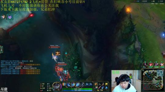 上单青钢影对线细节+团战切入 2019-04-11 18点场