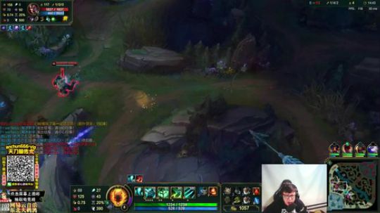 我在斗鱼看东北大鹌鹑直播英雄联盟