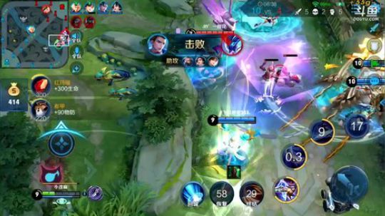 我在斗鱼看林蒙m直播王者荣耀