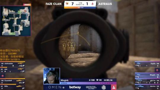 伟伟：NAVI VS Faze 2019-04-14 02点场