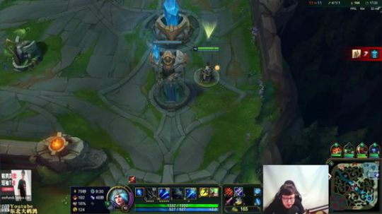 我在斗鱼看东北大鹌鹑直播英雄联盟