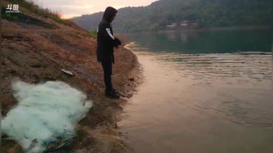 水库还债的一天。 2019-04-15 18点场