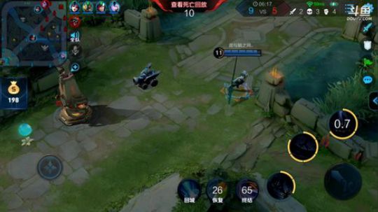 我在斗鱼看林蒙m直播王者荣耀