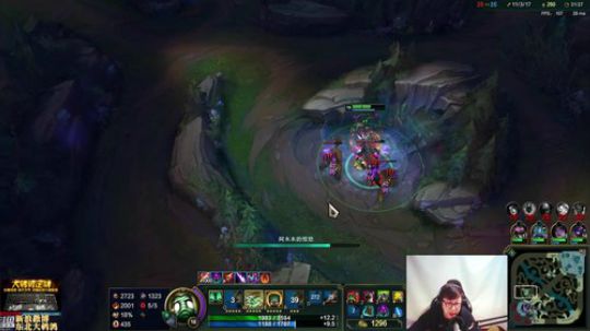 我在斗鱼看东北大鹌鹑直播英雄联盟