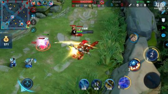 我在斗鱼看林蒙m直播王者荣耀