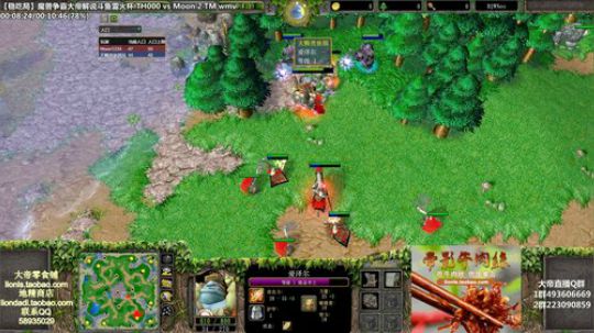 我在斗鱼看大帝LioN直播魔兽争霸