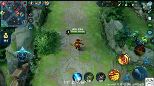 开始表演。单排王者斗 2019-04-25 08点场