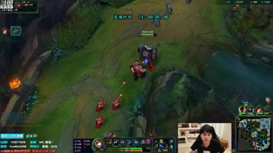 草莓：峡谷单排 2019-04-20 17点场