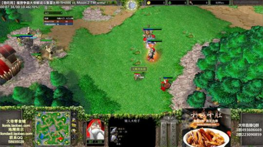 我在斗鱼看大帝LioN直播魔兽争霸