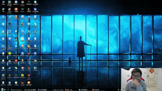 我在斗鱼看火力堂主直播户外