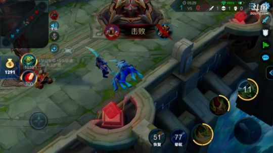 我在斗鱼看林蒙m直播王者荣耀