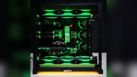 BRO私人定制 联力O11雷蛇分体水冷主机