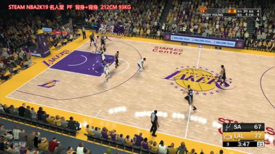 NBA2K19   60起手打 2019-04-19 12点场