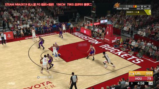 NBA2K19   60起手打 2019-04-27 19点场