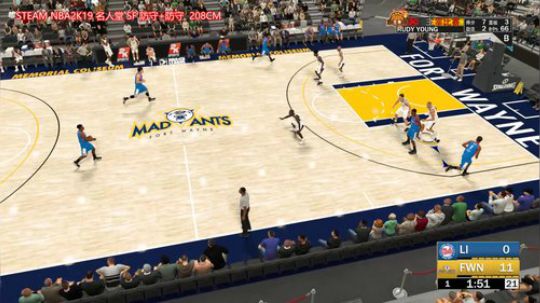 NBA2K19   60起手打 2019-04-20 00点场