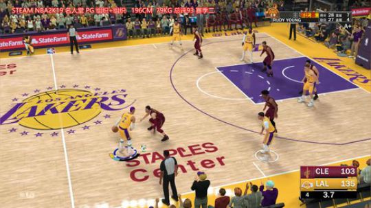 NBA2K19   60起手打 2019-04-25 21点场