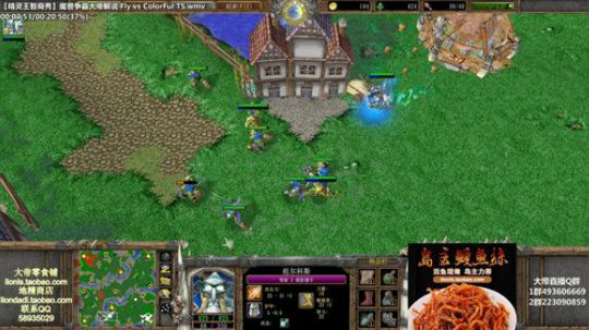 我在斗鱼看大帝LioN直播魔兽争霸