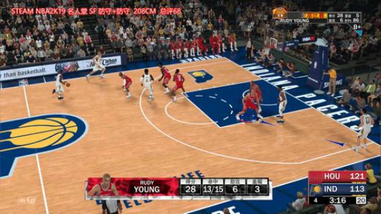 NBA2K19   60起手打 2019-04-22 22点场
