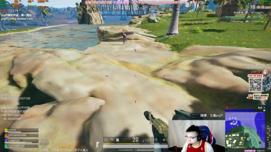 我在斗鱼看pigff直播绝地求生