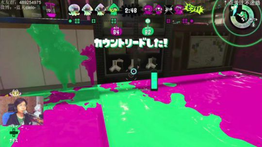 switch-喷射战士2 练热泡到自闭 2019-04-28 21点场