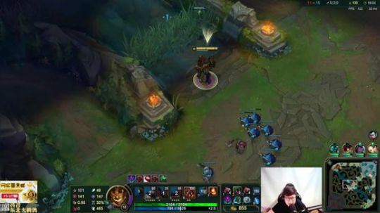 我在斗鱼看东北大鹌鹑直播英雄联盟