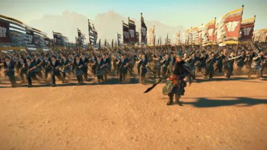 【全面战争：三国】游戏演示 关二爷/士兵介绍