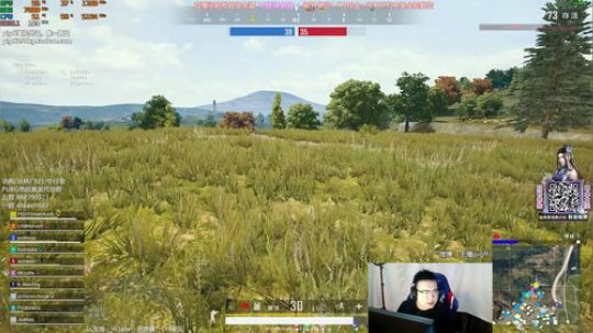 我在斗鱼看pigff直播绝地求生