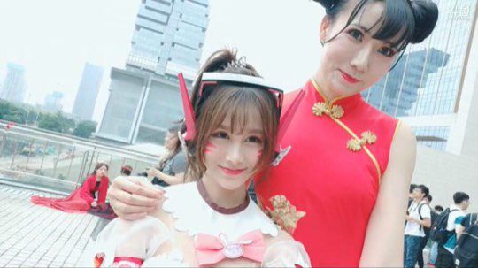 5.3广州萤火虫漫展cos-魔法少女Dva