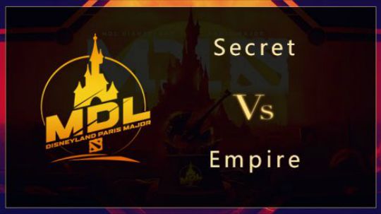 MDL巴黎小组赛Secret-Empire第二局