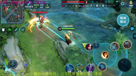 国服第一李信无限技能教学。 2019-05-02 15点场