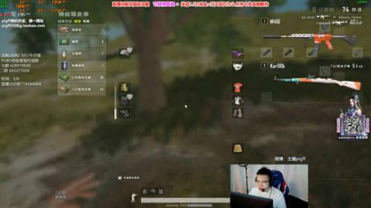 我在斗鱼看pigff直播绝地求生