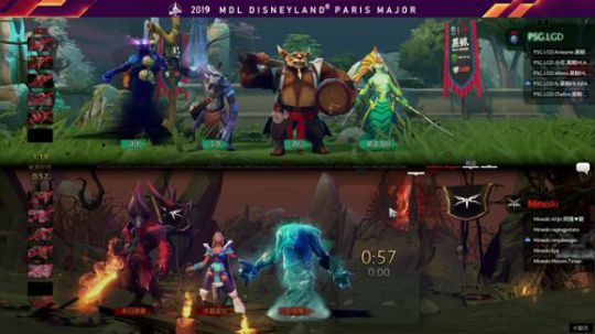 MDL巴黎Mineski-LGD 2019-05-05 23点场