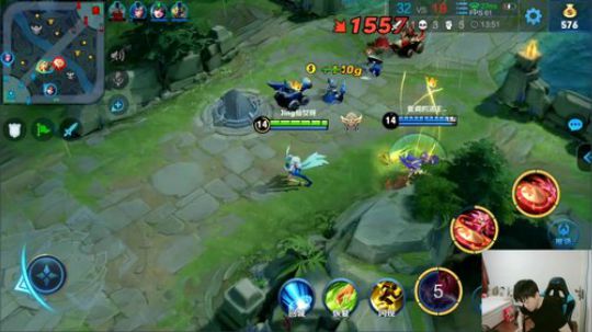 我在斗鱼看DL丶拖米直播王者荣耀