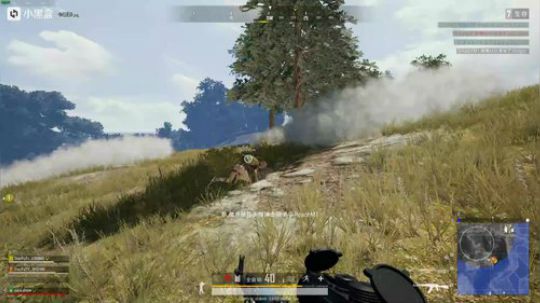 三倍AKM无后座压强枪吃鸡屁股！