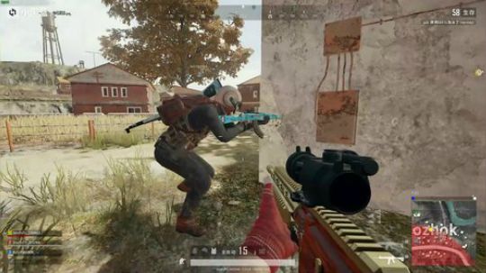 自认为媲美职业选手的腰射！哈哈哈