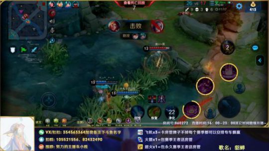 荣耀貂蝉免费带粉！ 2019-05-13 17点场