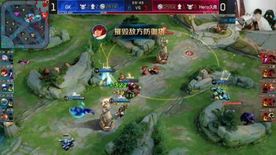 我在斗鱼看DL丶拖米直播王者荣耀