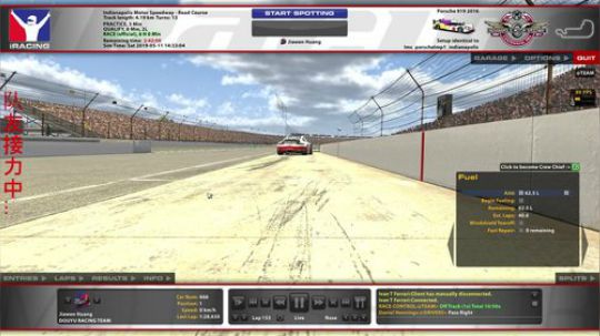 Iracing 六小时印第安纳波利斯 2019-05-18 17点场